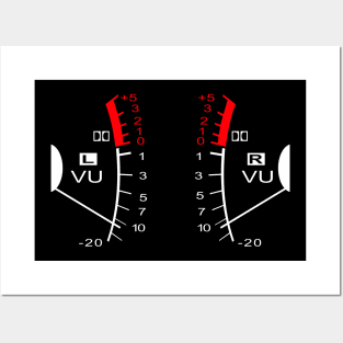 VU Meter Volume Posters and Art